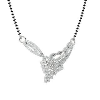 Stefan Round Diamond Mangalsutra